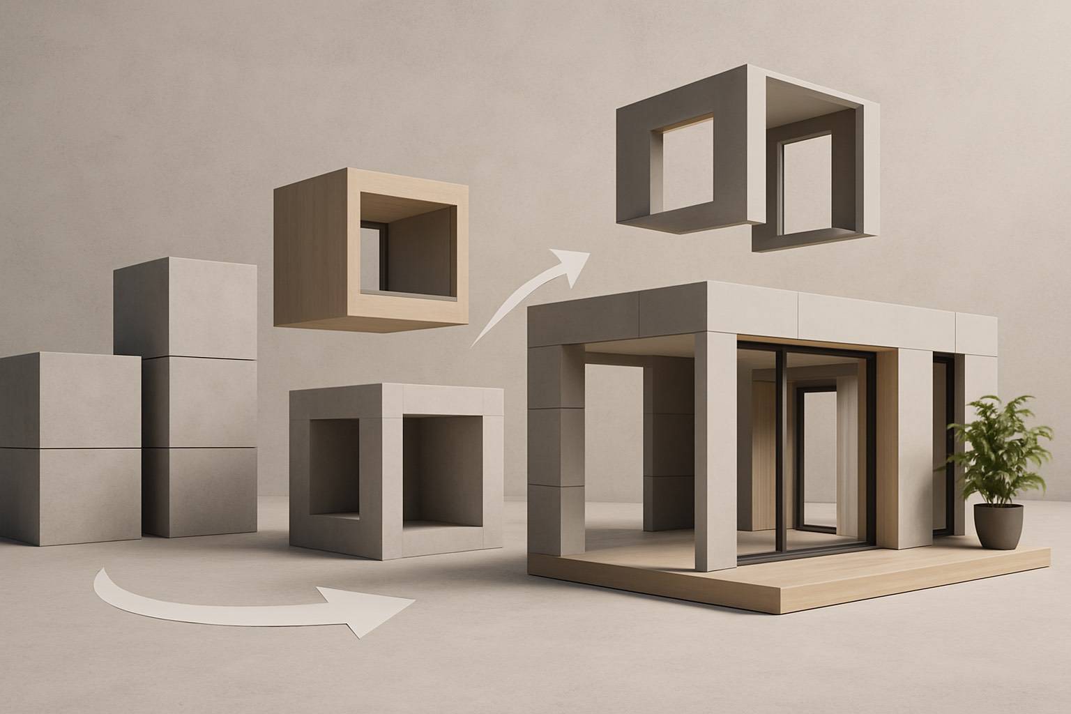 Proceso moodul casas modulares completo