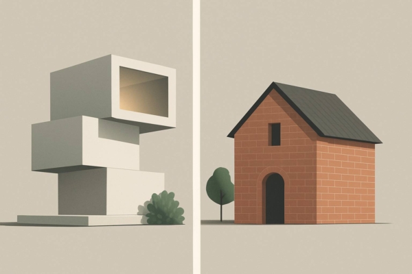 Comparativa casas modulares vs tradicionales 600x400