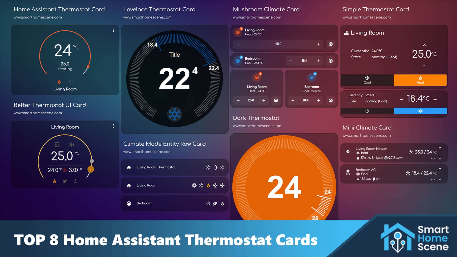 Top 8 home assistant thermostat cards featured